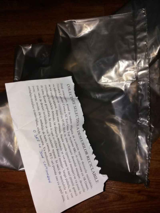 colectare selectiva a deseurilor in cernica un sac hartie plastic sticla metal