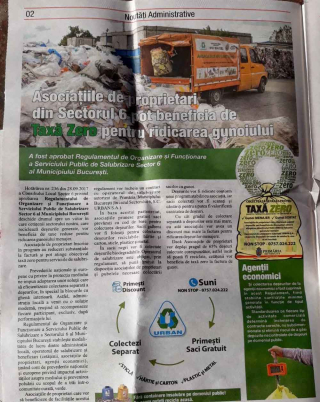 colectare selectiva deseuri gunoi menajer sector 6 bucuresti