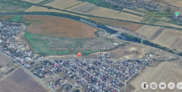 depozitare moloz pamant sit arheologic balaceanca la est de cariera de nisip 23 05 2026 satelit