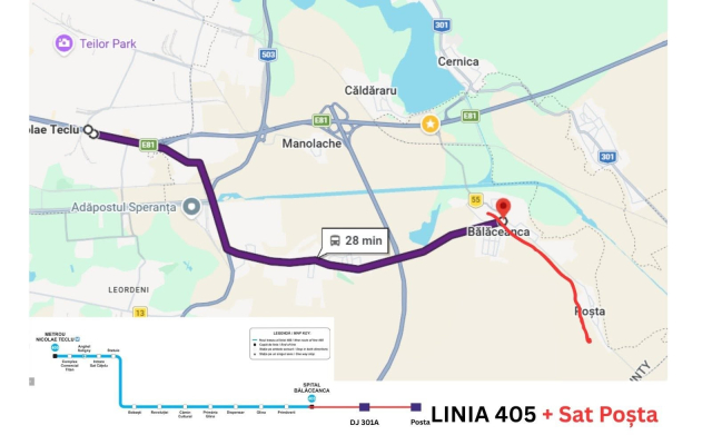 propunere 472 nicolae teclu autobuz caldararu cernica manastire cernica caldararu