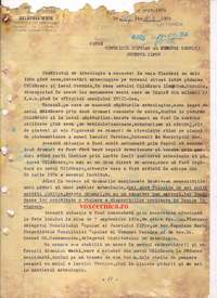 sit arheologic caldararu cernica institutul arheologic adresa consiliul popular cernica 1970 cantacuzino 1